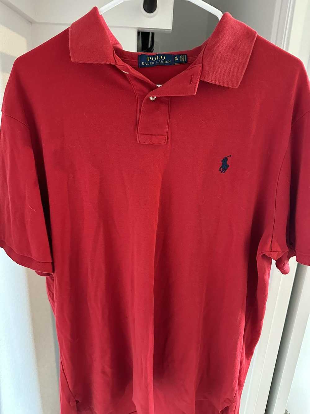 Polo Ralph Lauren Red Ralph Lauren polo - image 1