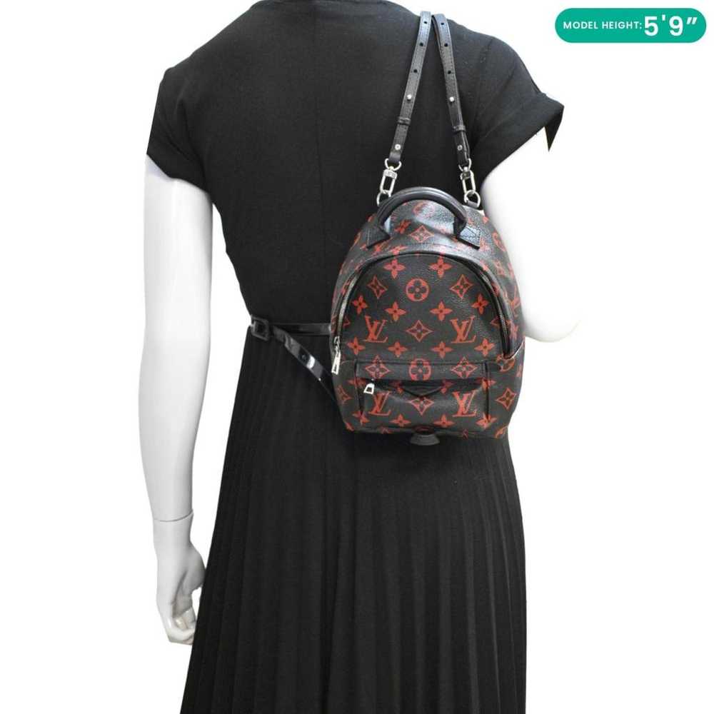 Louis Vuitton Palm Springs cloth backpack - image 3