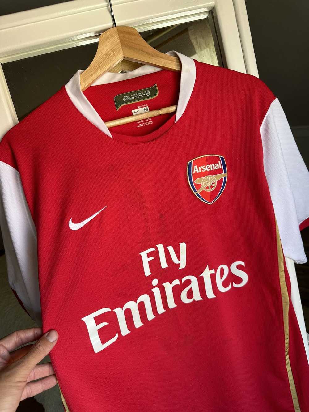 Nike × Soccer Jersey × Vintage ARSENAL LONDON 06/… - image 4