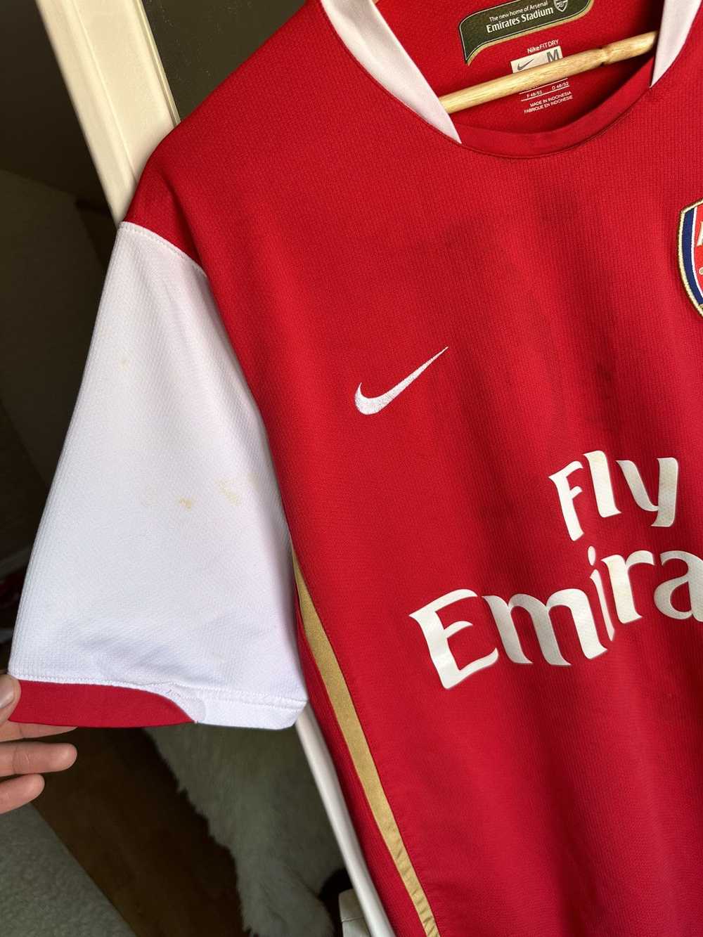 Nike × Soccer Jersey × Vintage ARSENAL LONDON 06/… - image 5