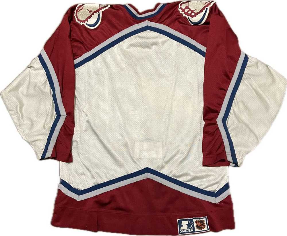 Hockey × Jersey × Starter Colorado Avalanche STAR… - image 4