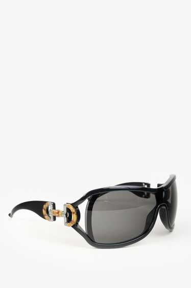 Gucci Gucci Bamboo Horsebit Black Sunglasses