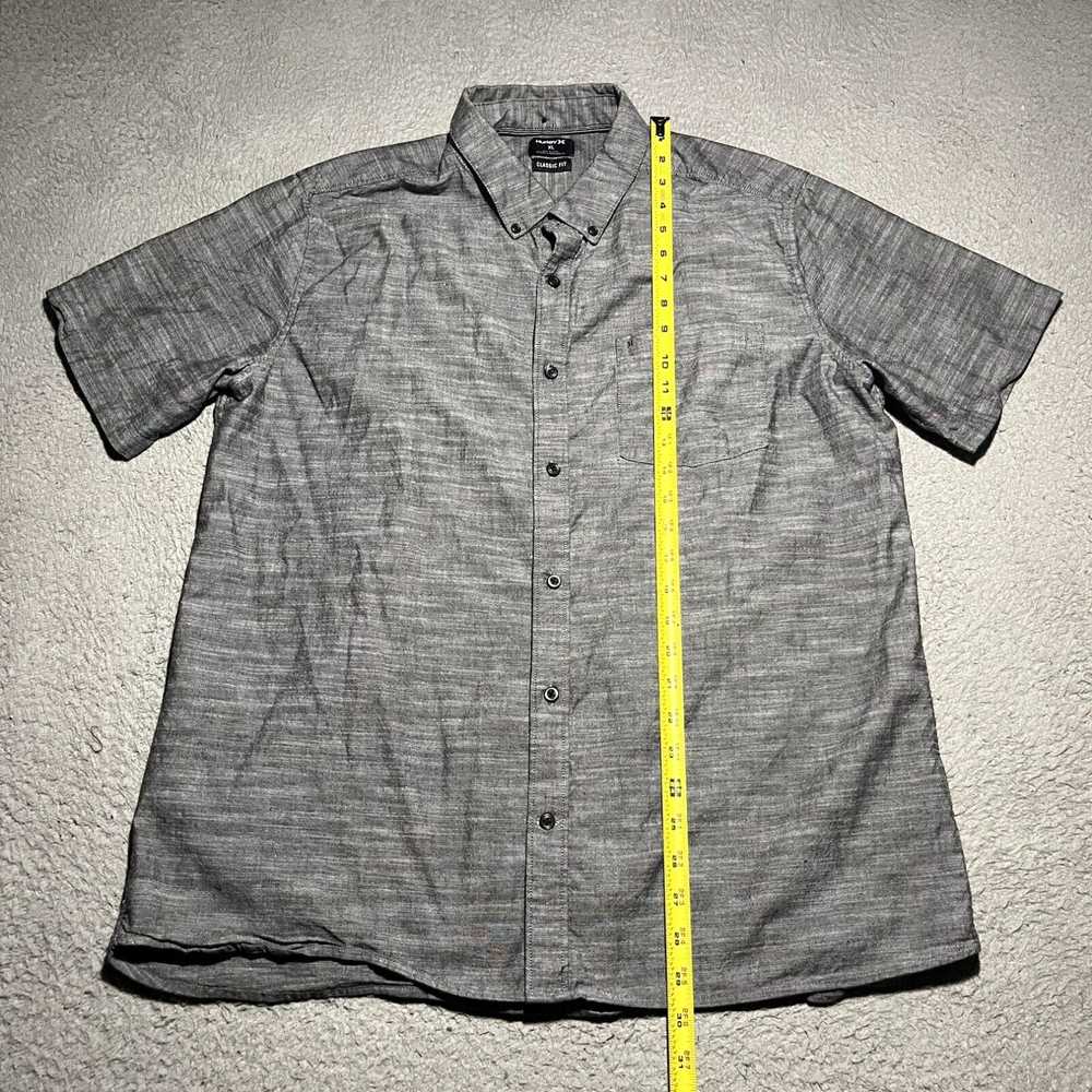 Hurley Hurley Short Sleeve Button Shirt Mens XL G… - image 2