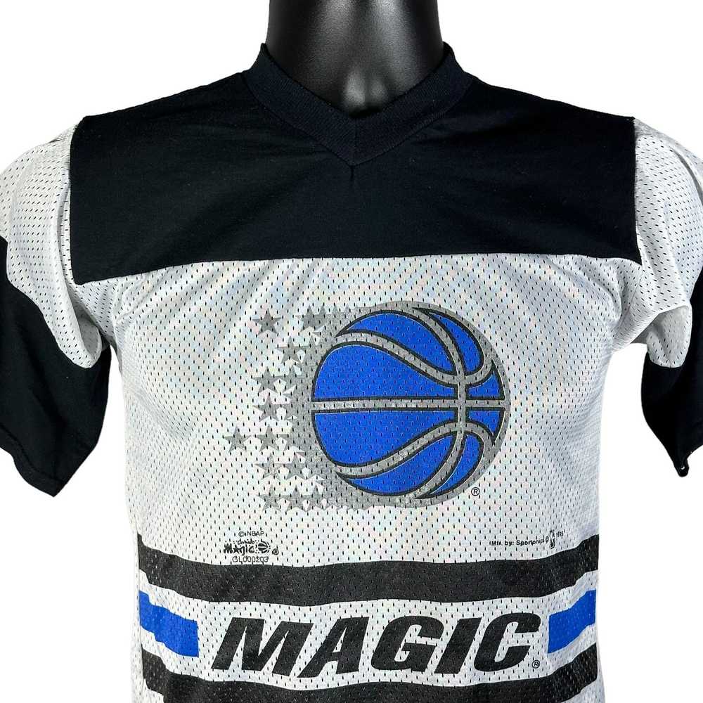 Vintage Vintage Youth Orlando Magic Jersey Tee 19… - image 2