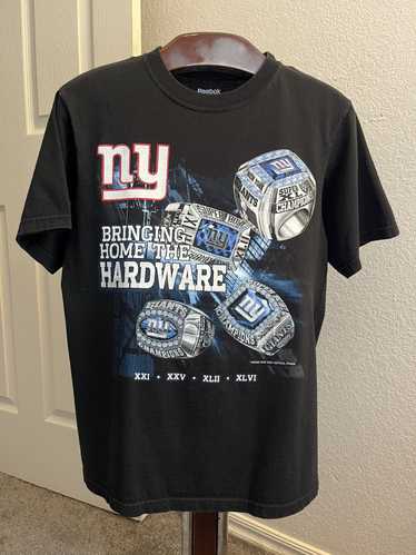 Reebok NY Giants SuperBowl Rings T-shirt