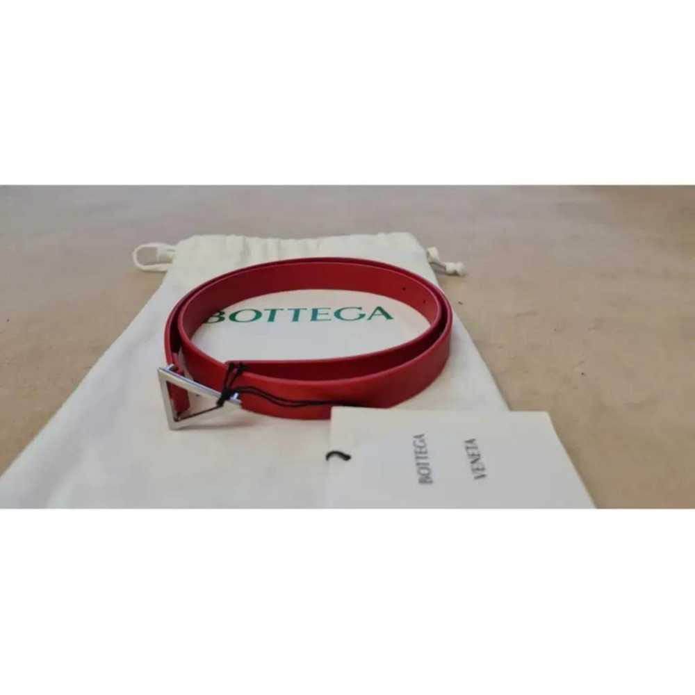 Bottega Veneta Triangle leather belt - image 7