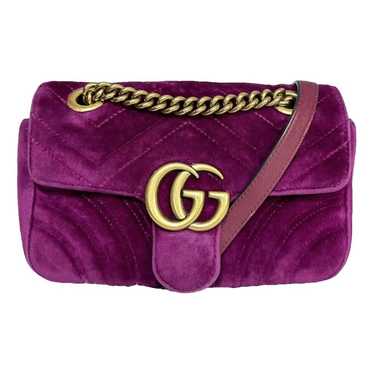 Gucci Marmont velvet handbag - image 1