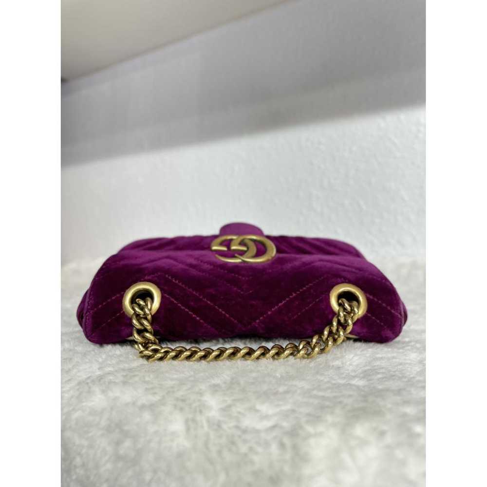 Gucci Marmont velvet handbag - image 6