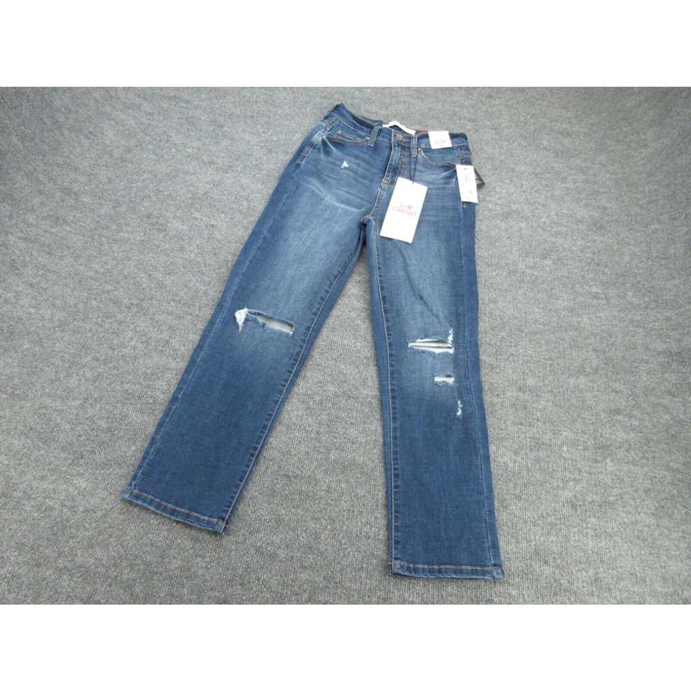 Vintage Celebrity Pink Jeans Womens 3/26 Blue The… - image 3