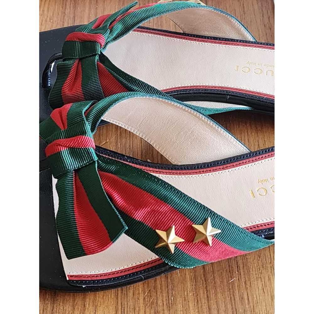 Gucci Leather sandal - image 4