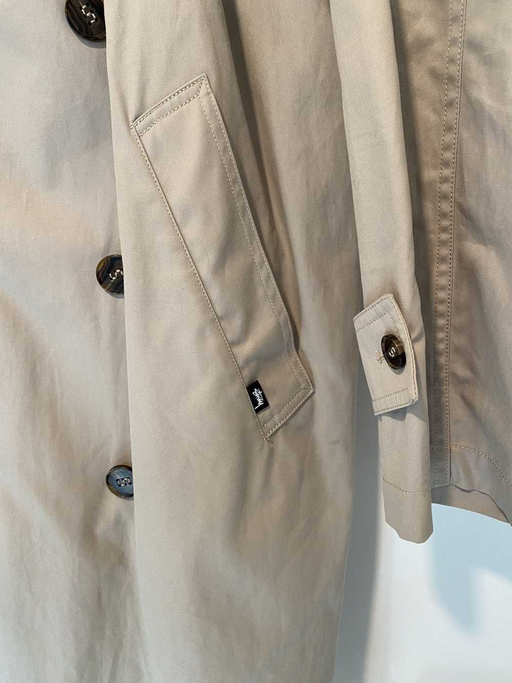 Stussy Stussy Trench Coat UV Activated - image 7