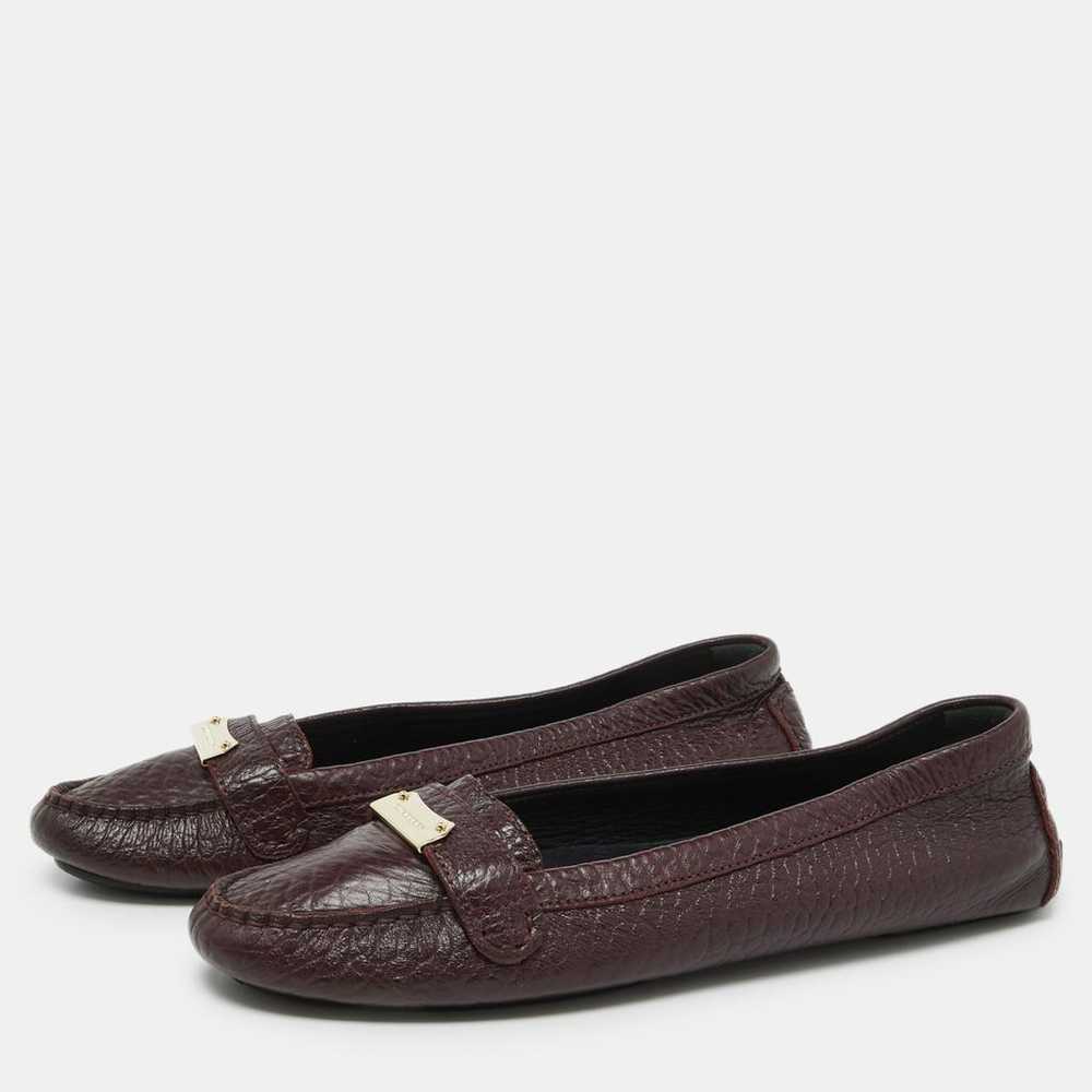 Burberry Leather flats - image 2