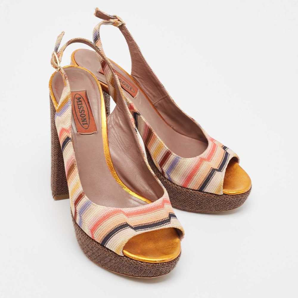 Missoni Cloth sandal - image 3