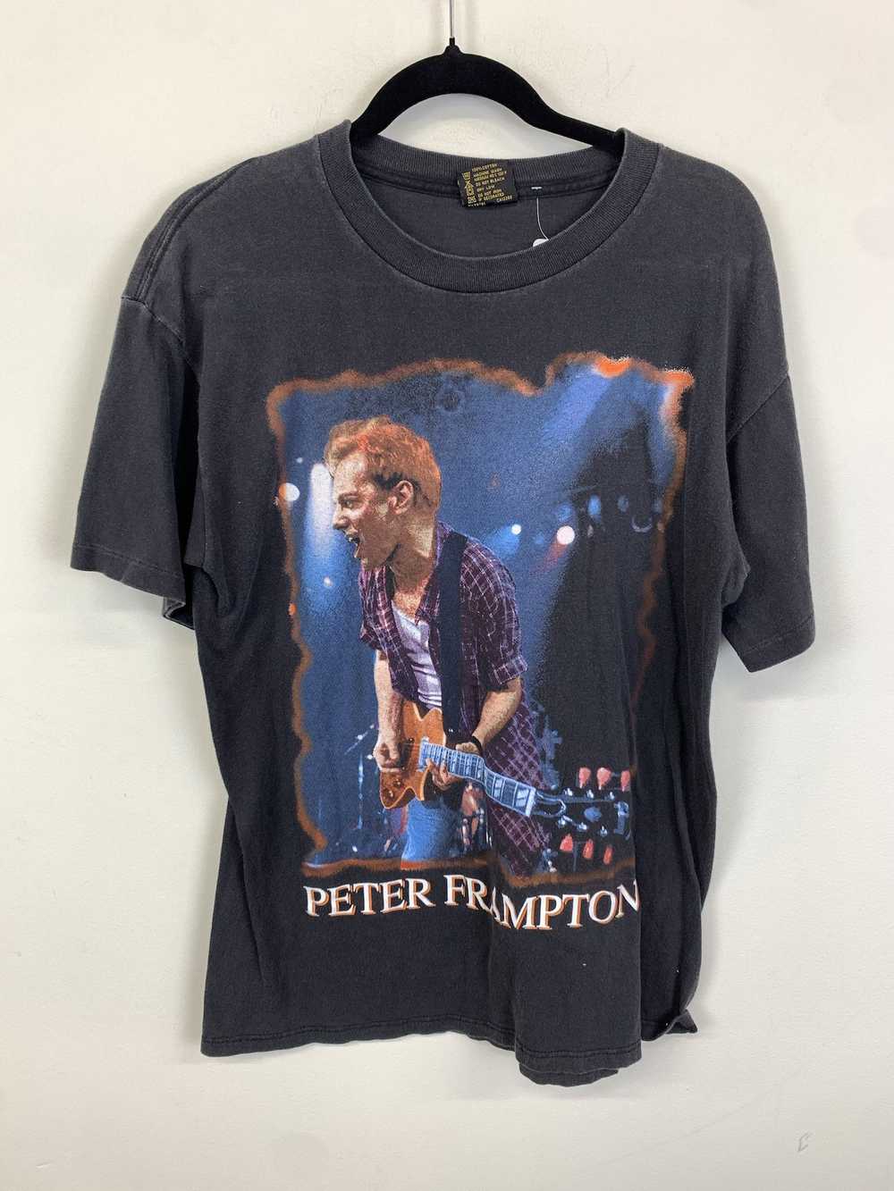 Tee Shirt × Vintage Vintage 1980s Peter Frampton … - image 1