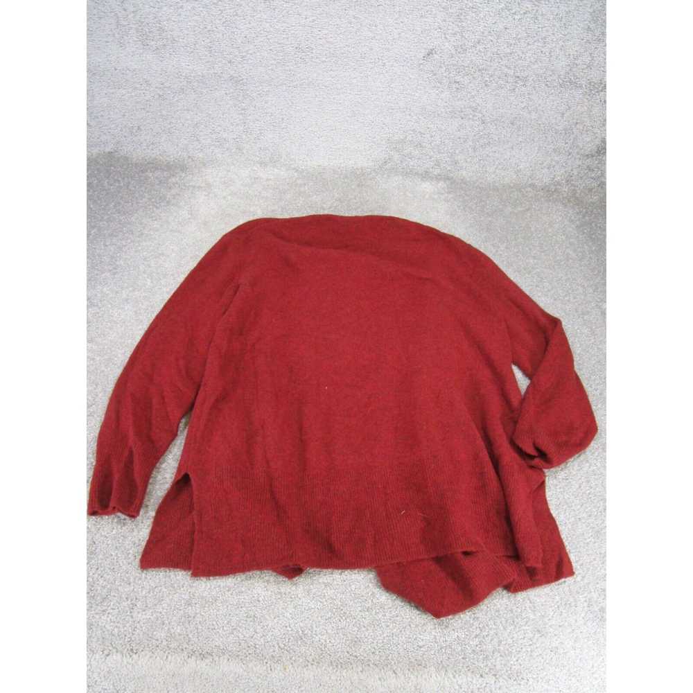 Madewell Madewell Sweater Womens Xl Red Open Card… - image 3