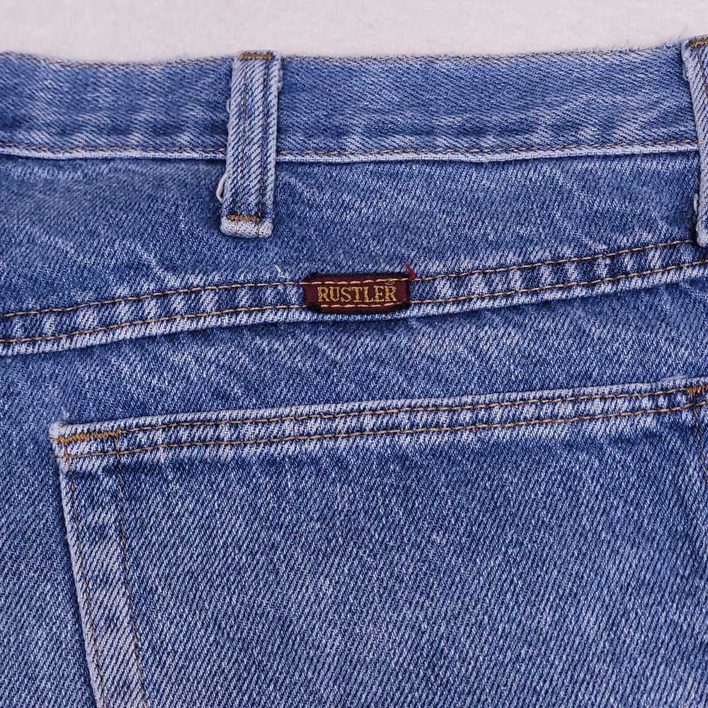 Rustler Rustler Casual Button Medium Wash Jeans M… - image 10