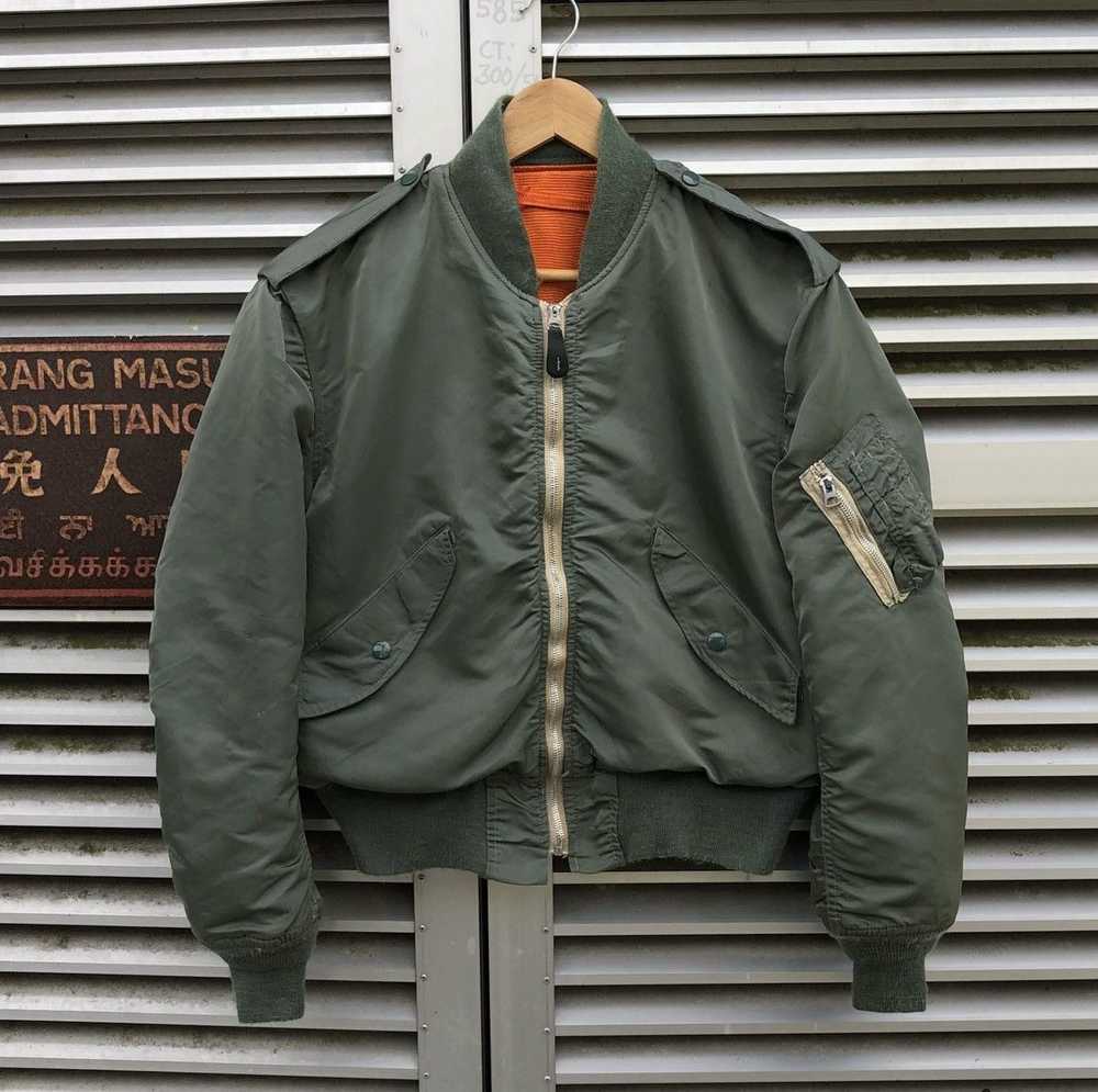 Bomber Jacket × Ma 1 × Vintage VTG Flying’s Man’s… - image 1