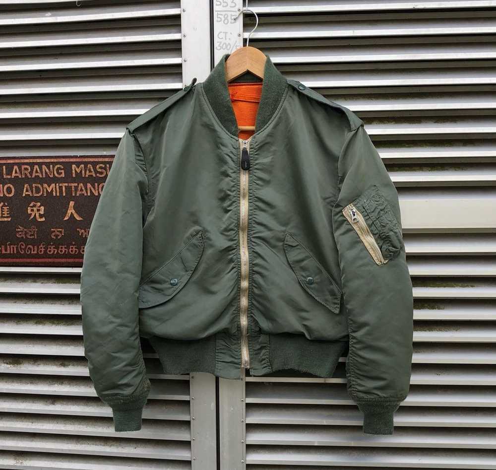 Bomber Jacket × Ma 1 × Vintage VTG Flying’s Man’s… - image 2