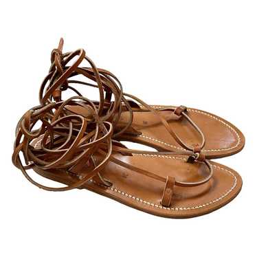 K Jacques Leather sandal - image 1