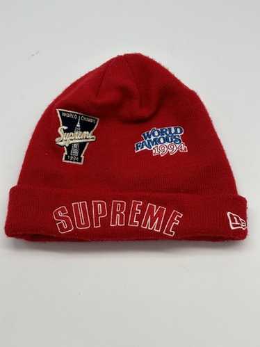 帽子 Supreme New Era Championship Beanie FW19 Supreme New Era Championship Beanie (FW19) - $38