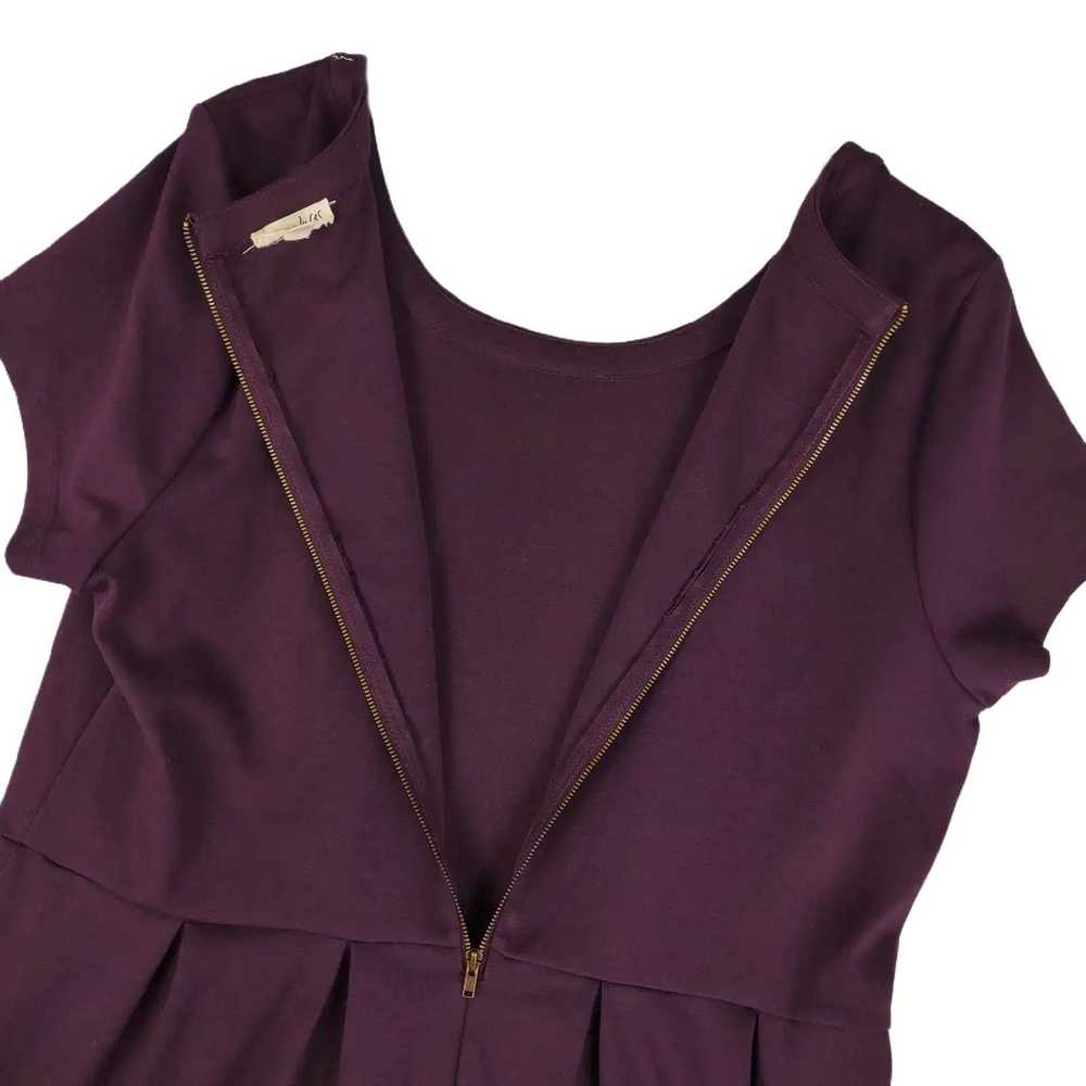 Other MAISON JULES Purple Pleated A-Line Skater M… - image 4