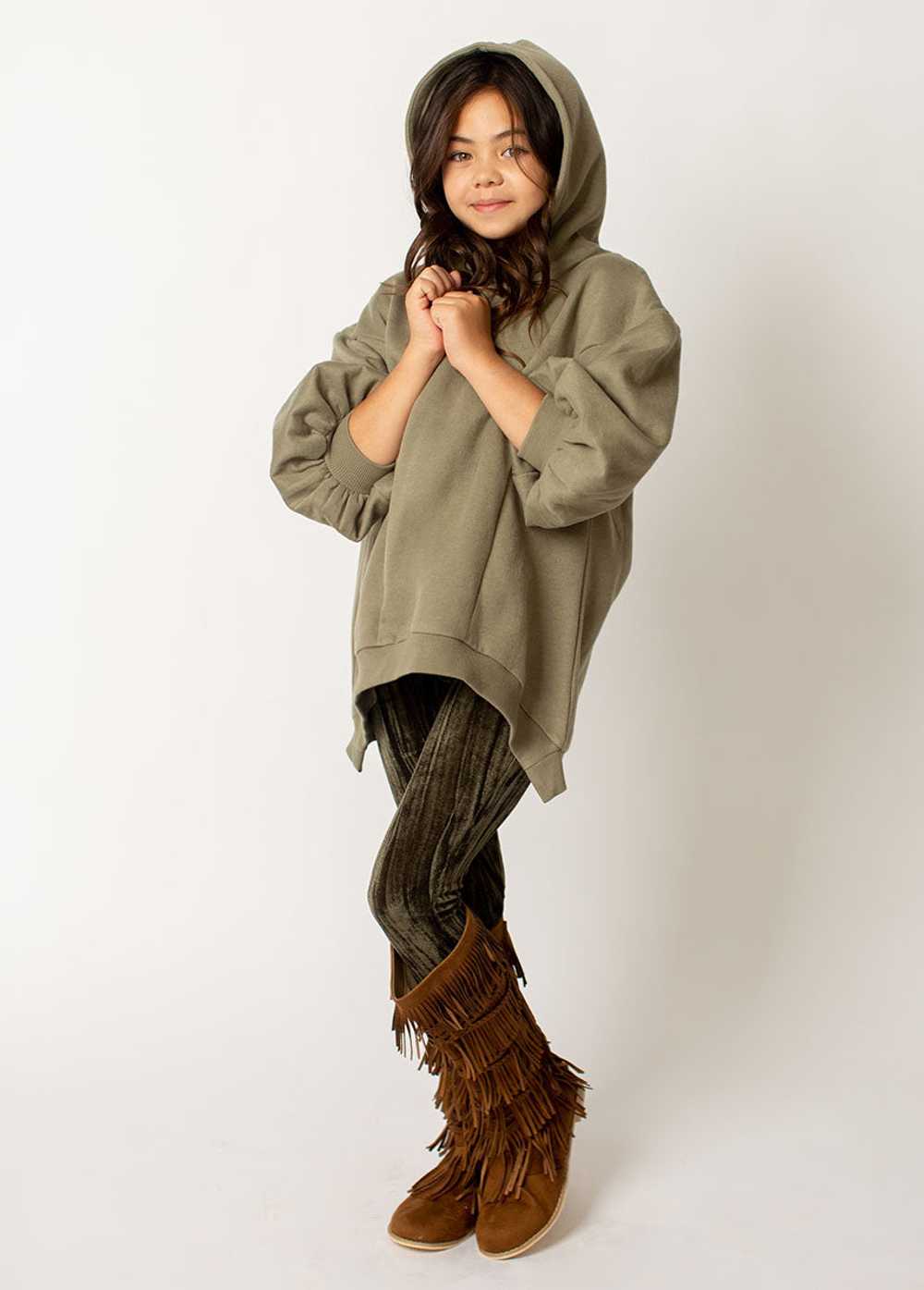 Joyfolie Maty Hoodie in Sage - image 5