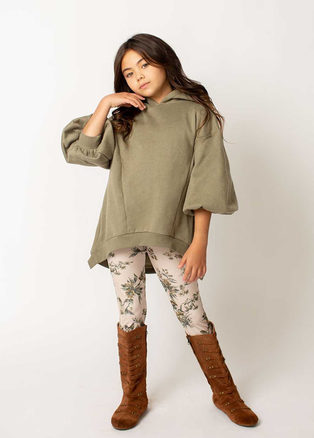 Joyfolie Maty Hoodie in Sage - image 6