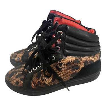 MCM Exotic leathers trainers