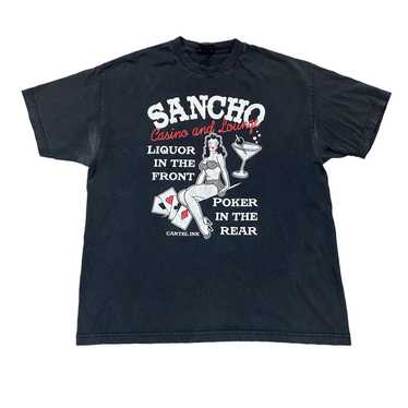 Streetwear Cartel Ink Sancho Casino T Shirt XL Y2… - image 1