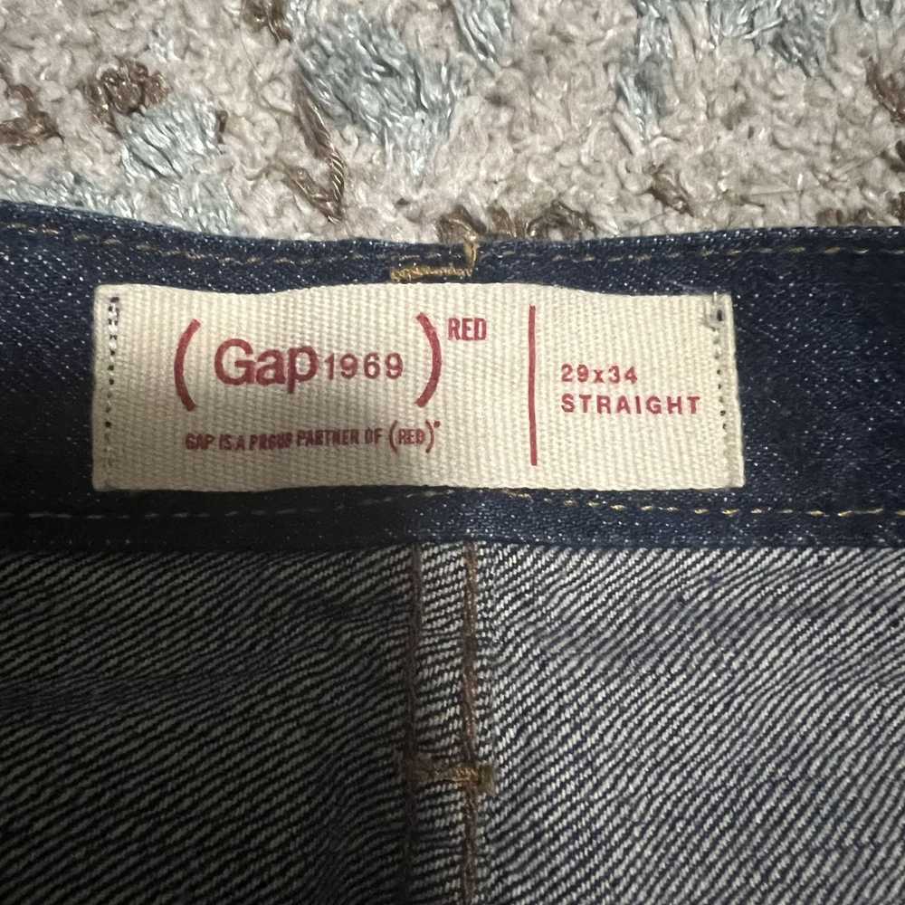 Gap × Japanese Brand GAP (RED) Kaihara Japanese S… - image 10