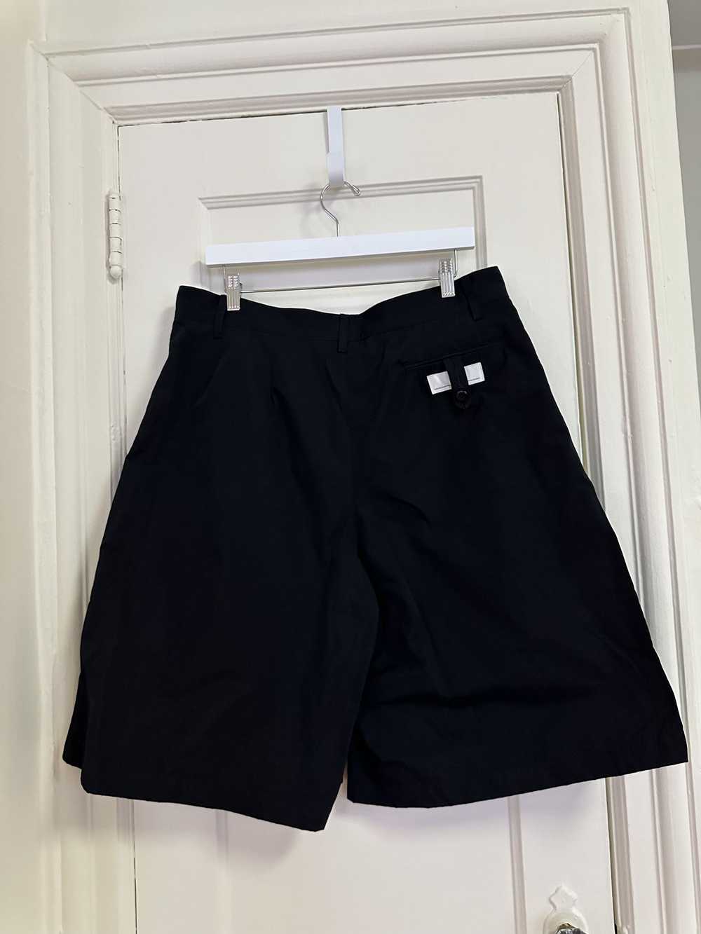 Vintage Black Wide Fit Shorts - image 2