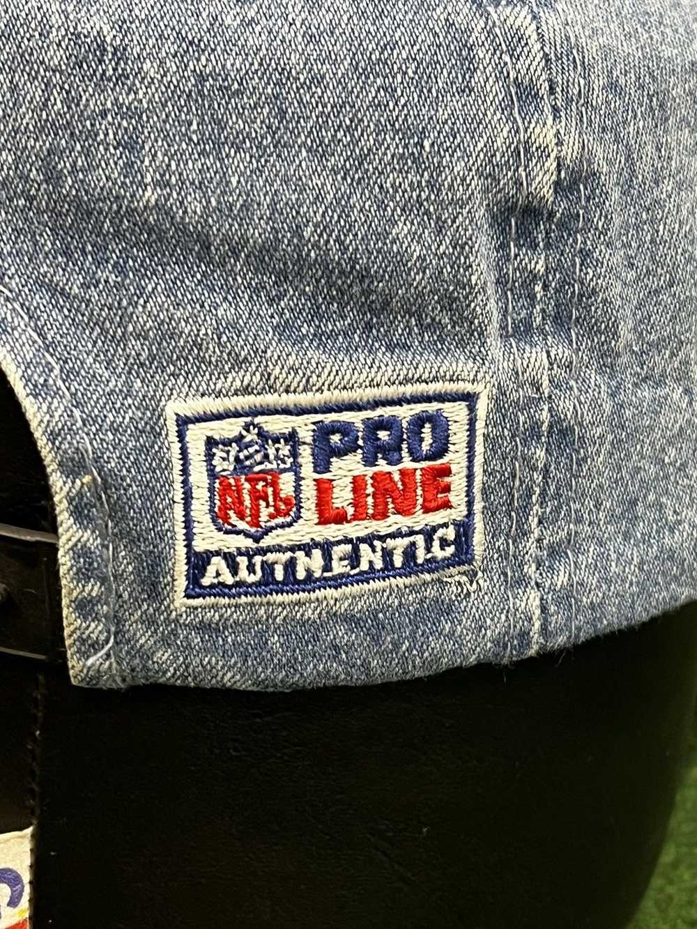 NFL × Rare × Vintage 90s Carolina Panthers Denim … - image 4