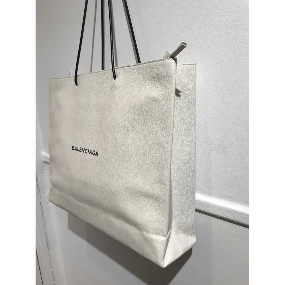 Balenciaga Shopping North South leather tote - image 3