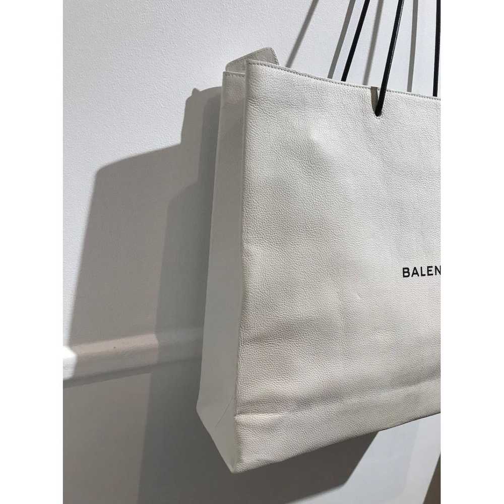 Balenciaga Shopping North South leather tote - image 4