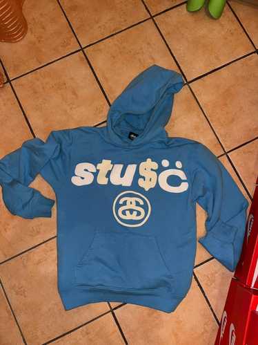 Stussy x Cactus hotsell Plant Flea Market - Blue Hoodie MEDIUM