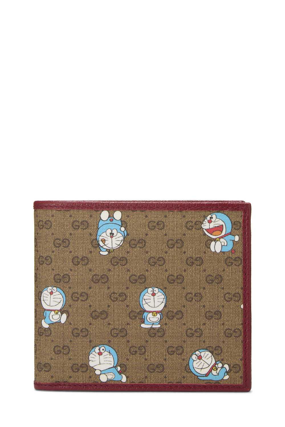 Doraemon x Gucci Coated Canvas Compact Wallet - image 1