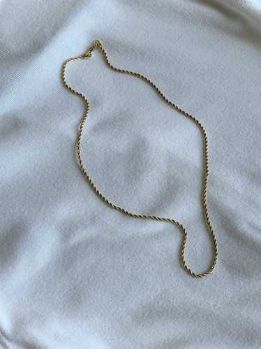 Gold plated chain