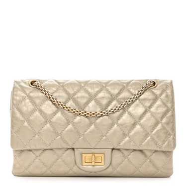 CHANEL Metallic Aged Calfskin Quilted 2.55 Reissu… - image 1