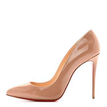 CHRISTIAN LOUBOUTIN Patent Pigalle Follies 100 Pu… - image 1