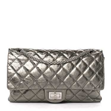 CHANEL Metallic Aged Calfskin Quilted 2.55 Reissu… - image 1