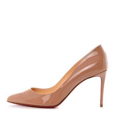 CHRISTIAN LOUBOUTIN Patent Pigalle Follies 85 Pum… - image 1