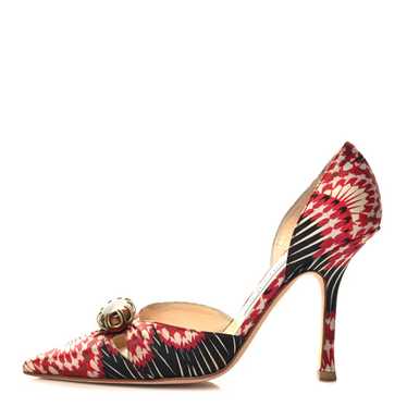 JIMMY CHOO Satin Ruby Cutout d'Orsay Pump 36 Muli… - image 1