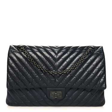 CHANEL Aged Calfskin Chevron Quilted 2.55 Reissue… - image 1