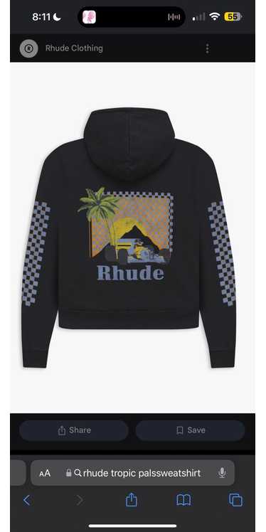 Rhude Rhude Moonlight Tropics Hoodie