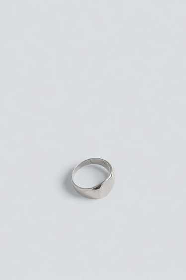 Solid Signet Ring - Sterling Silver