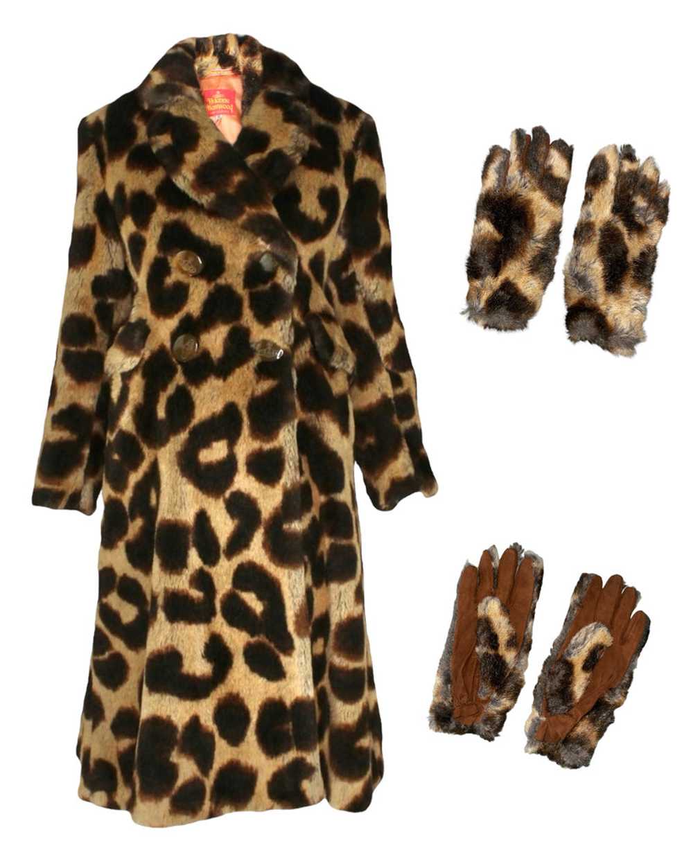 Vivienne Westwood AW92 ‘Dressing Up’ Leopard Coat… - image 1