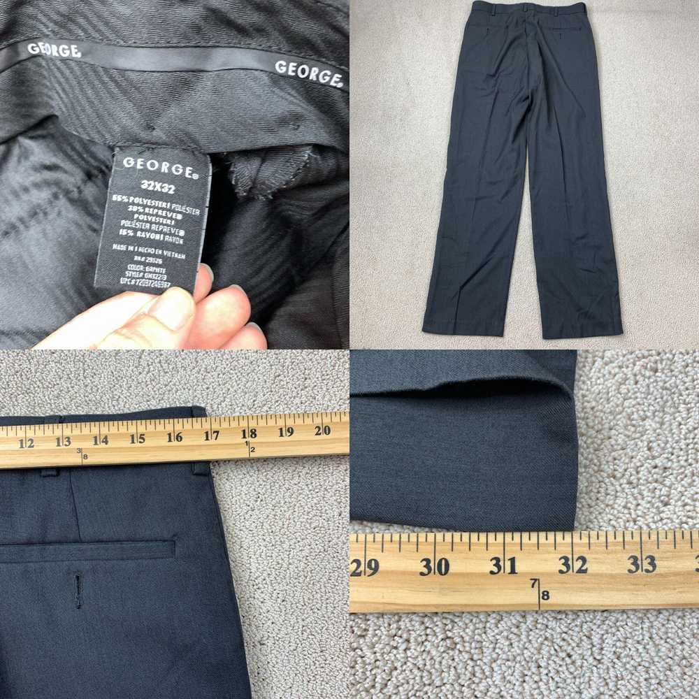 George George Straight Dress Pants Men's Size 32X… - image 4