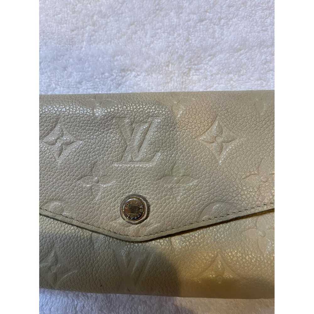 Louis Vuitton Sarah leather wallet - image 2