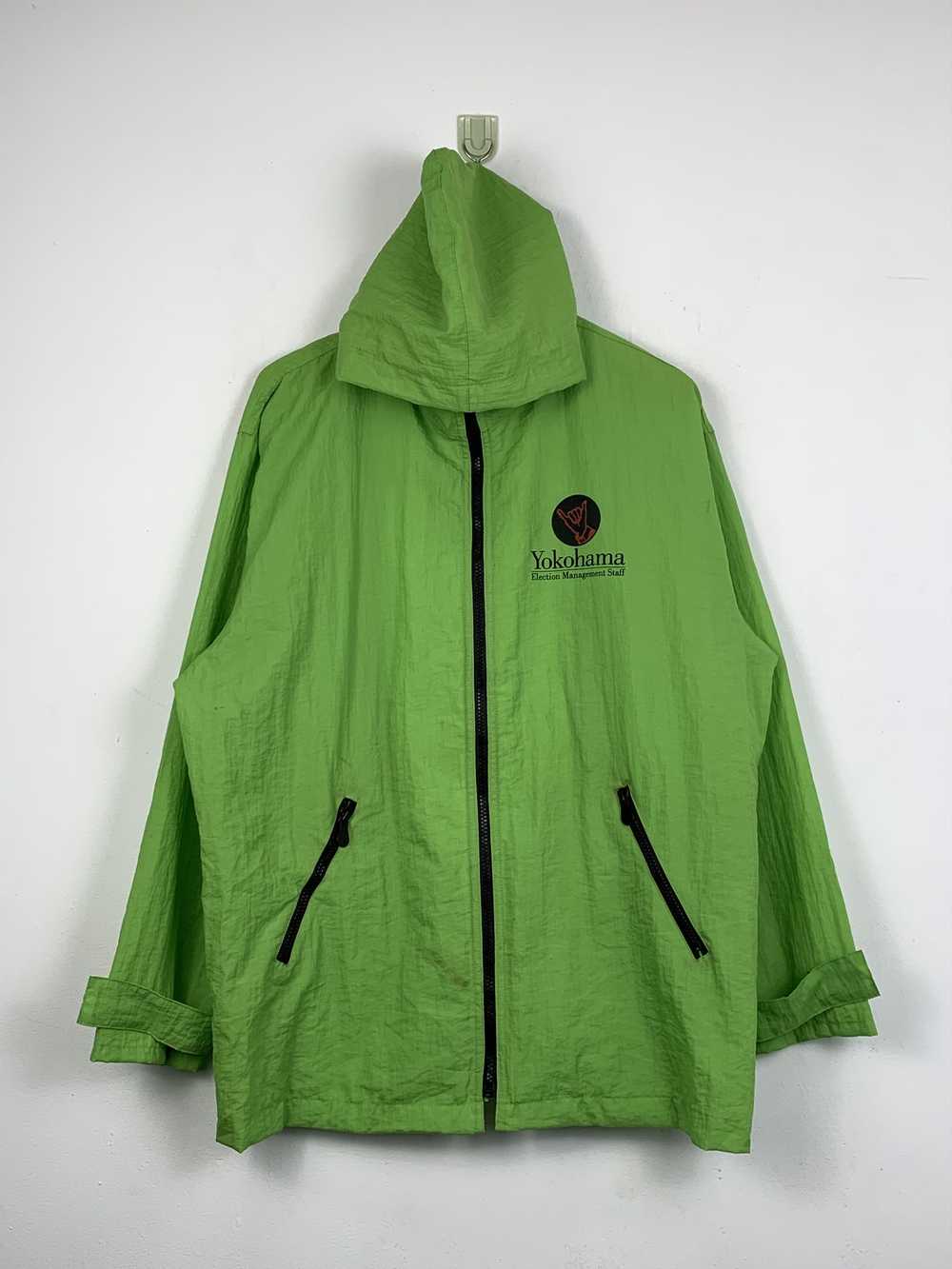 Vintage Vintage Yokohama Election Worker Jacket W… - image 2