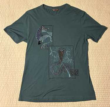 ROBERTO CAVALLI RUNWAY MEN VINTAGE TSHIRT SPRING SUMMER 2004 SMALL ITALY 46 deals y2k